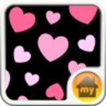 pinky heart android application logo